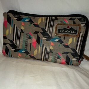 KAVU Geometric Patterned Wallet Bag - Multicolor